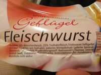 Geflügel Fleischwurst