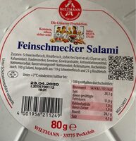 Feinschmecker Salami, Salami
