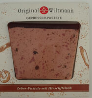 Leber-Pastete mit Hirschfleisch