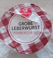 Grobe Leberwurst Pommersche Art