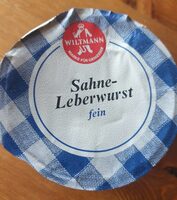 Sahne-Leberwurst fein