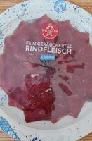 Fein geräuchertes Rindfleisch