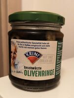 Geschwärzte Olivenringe