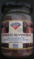 Schwarze Olivencreme