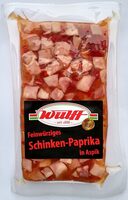 Schinken-Paprika in Aspik