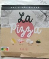 Pizza cuite sur pierre