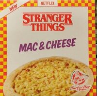 Stranger Things Mac & Cheese Pizza
