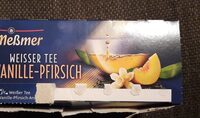 Weißer Tee Vanille-Pfirsich