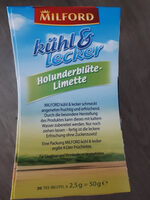 Kühl & Lecker - Holunderblüte-Limette