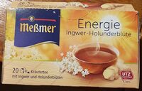 Thé au gingembre et aux fleurs de sureau