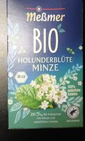 Bio Holunderblüte Minze