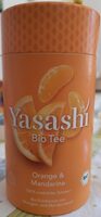Yasashi Bio Tee, Orange & Mandarine