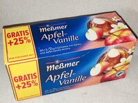Apfel-Vanille Teebeutel