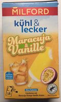 Kühl & lecker Maracuja & Vanille