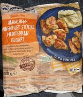 Hähnchen Innenfutter Stücke Mediterran