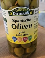 Spanische Oliven (grün, ohne Stein)