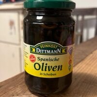 Oliven, Spanische in Scheiben