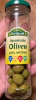 Spanische Oliven - grün, mit Stein