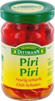 Piri Piri, Feurig Scharfe Chilischoten