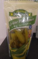 Grüne Pfefferonen scharf