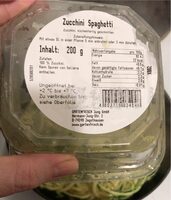 Zucchini Spagetti
