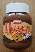 Cebe Nussa Classic Chocolate Untarfr 400.00 GR