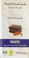 Dattel Schokolade Dunkle Mandel