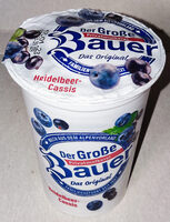 Der große Bauer Heidelbeer-Cassis