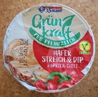 Hafer Streich & Dip Paprika-Chili