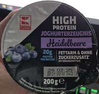 High Protein Joghurterzeugnis Heidelbeere