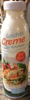 Leichte Creme zum Kochen