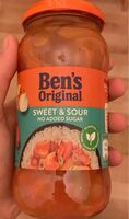 Sweet&sour no added sugar