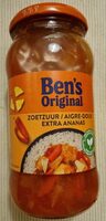 BEN'S ORIGINAL saus zoetzuur ananas