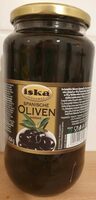 Spanische Oliven, schwarz, entsteint