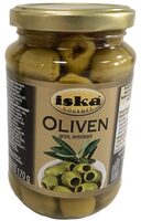 Oliven, grün, entsteint