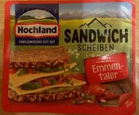 Sandwich scheiben emmentaler