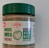 Haselnuss Creme