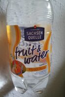 Fruit & water Pfirsich Mango