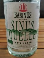 Basinus Medium Mineralwasser aus der Sinus Quelle