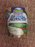 Almette con finas hierbas
