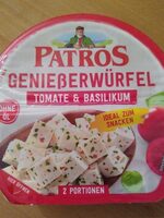 Patros Genießerwürfel Tomate & Basilikum