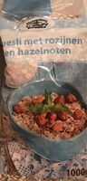 Euro Muesli Met Rozijnen En Hazelnoten