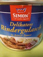 Rindergulasch Simon