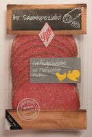 Geflügesalami mit Pflanzenfett - Pfeffer