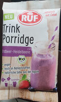 Trink Porridge Erdbeer-Heidelbeer