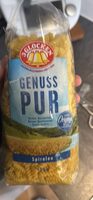 Nudeln Weizen Spiralen