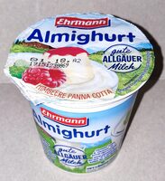 Almighurt - Himbeere Panna Cotta