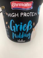 High-Protein-Grießpuding - Natur