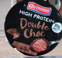 High protein double choc
