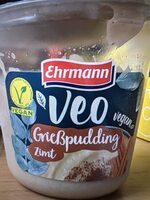Veo vegan Grießpudding Zimt